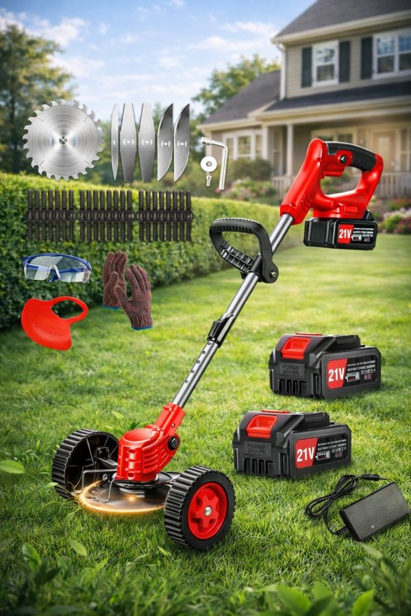 Makinë elektrike për prerjen e barit