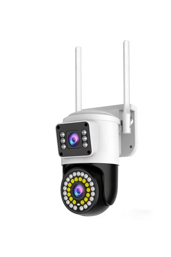 Kamerë sigurie WiFi Dual