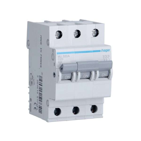 Siguresë 20a 3P HAGER